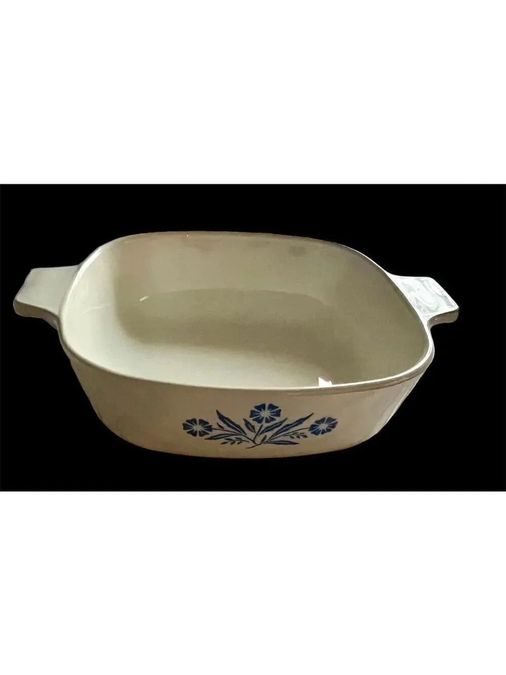 1 QT BLUE CORNFLOWER CORNING WARE DISH